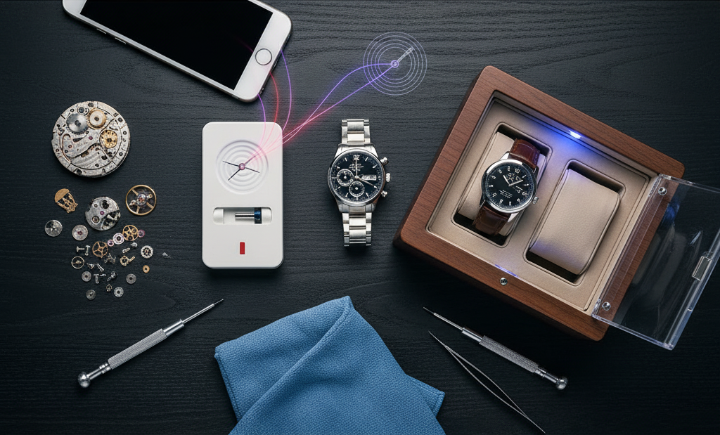 Common Mechanical Watch Problems: Running Slow, Magnetization, & Date Reset Guide插图