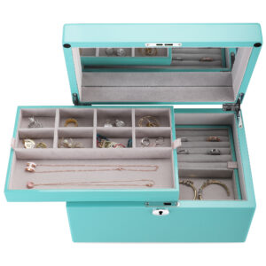 Jewelry Storage Box-25-Blue