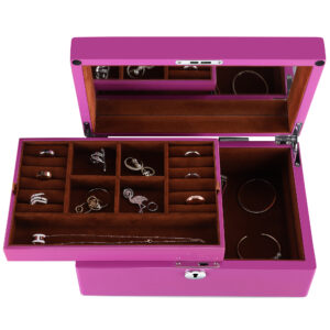 Jewelry Storage Box-3549-Magenta