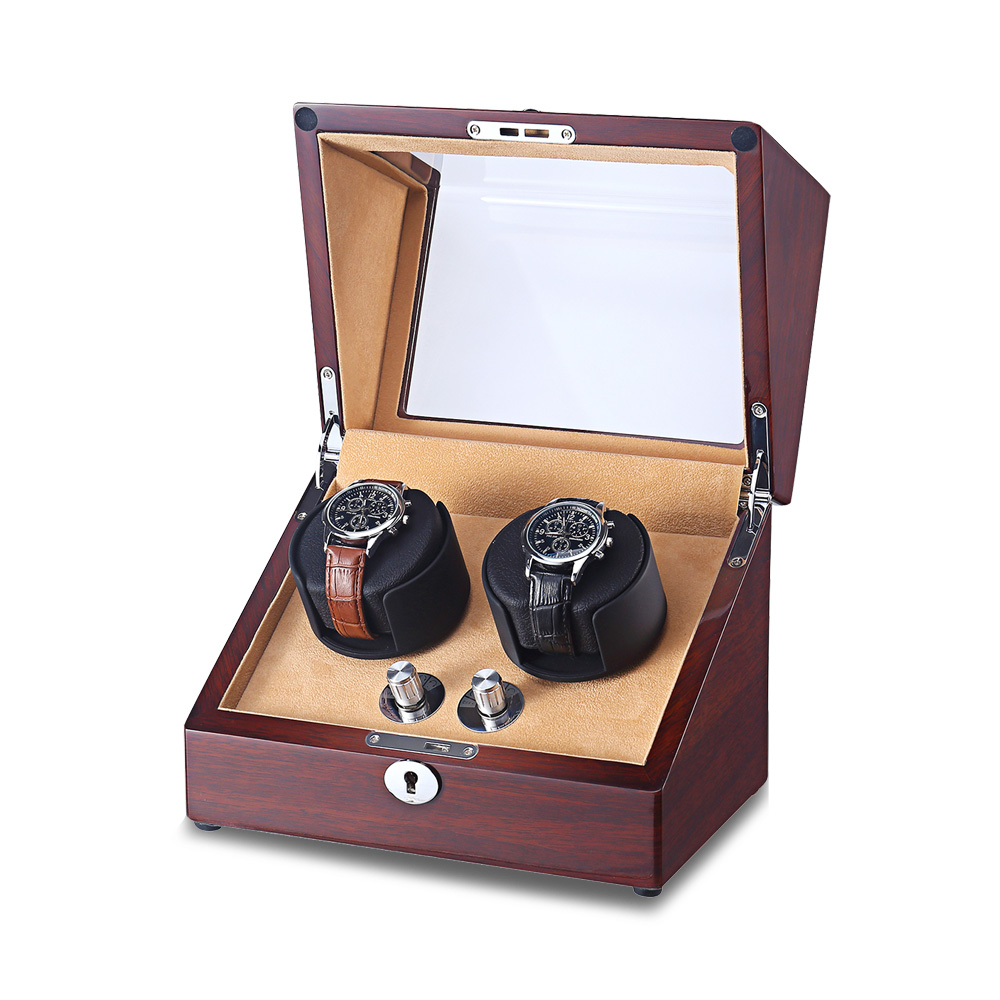 Watch Winder 8097-Wood Grain - Image 2