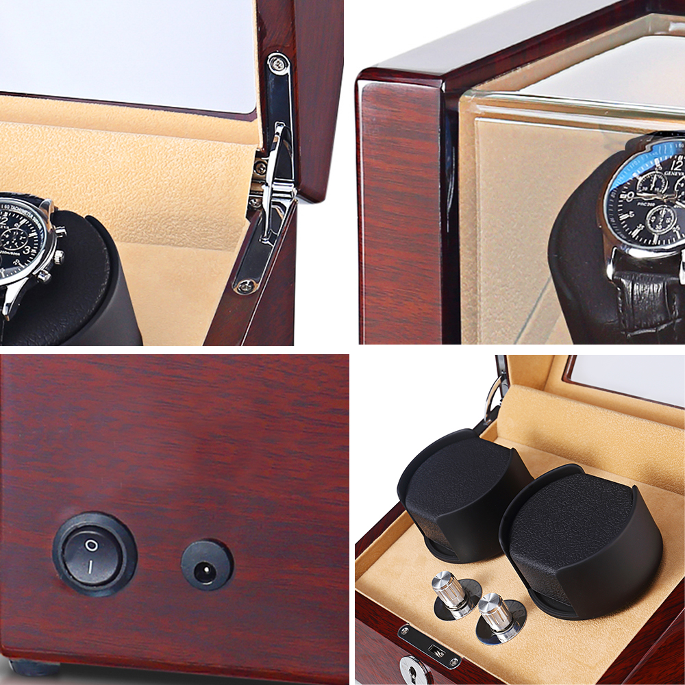 Watch Winder 8097-Wood Grain - Image 6