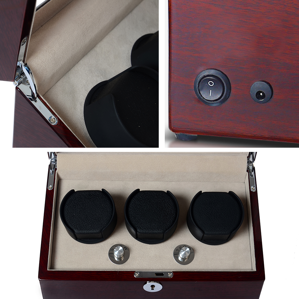 Watch Winder 8098-Wood Grain - Image 5