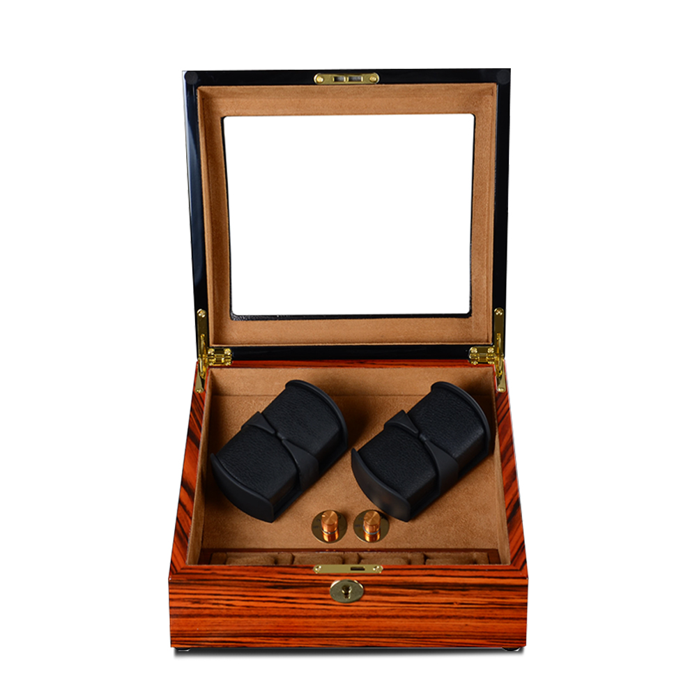 Watch Winder 8222-Wood Grain - Image 4