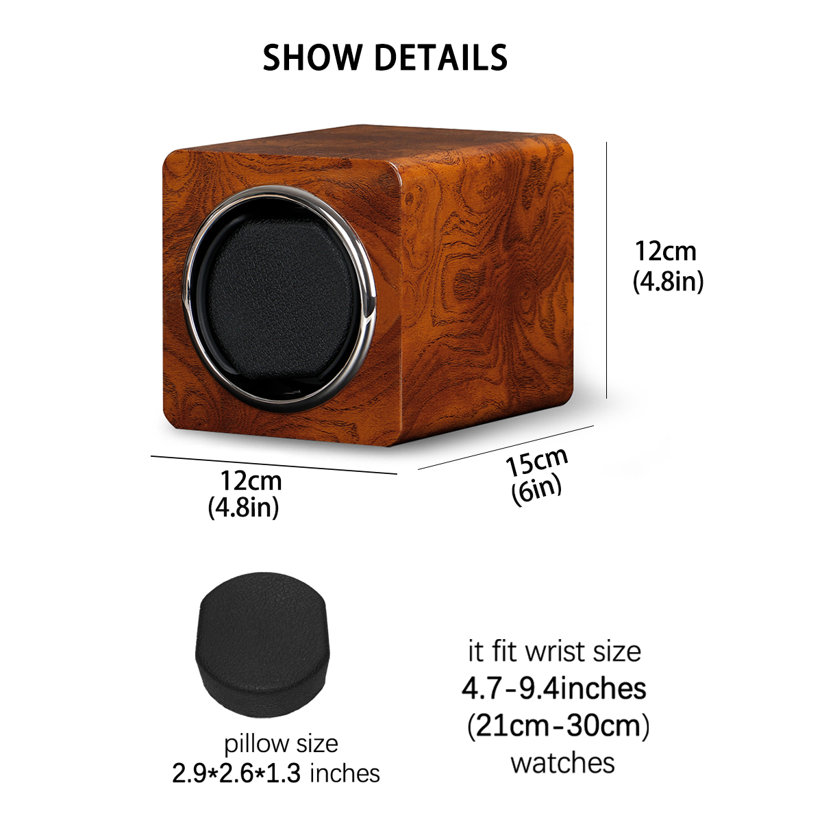 Watch Winder 9601-Camphor Tree - Image 4