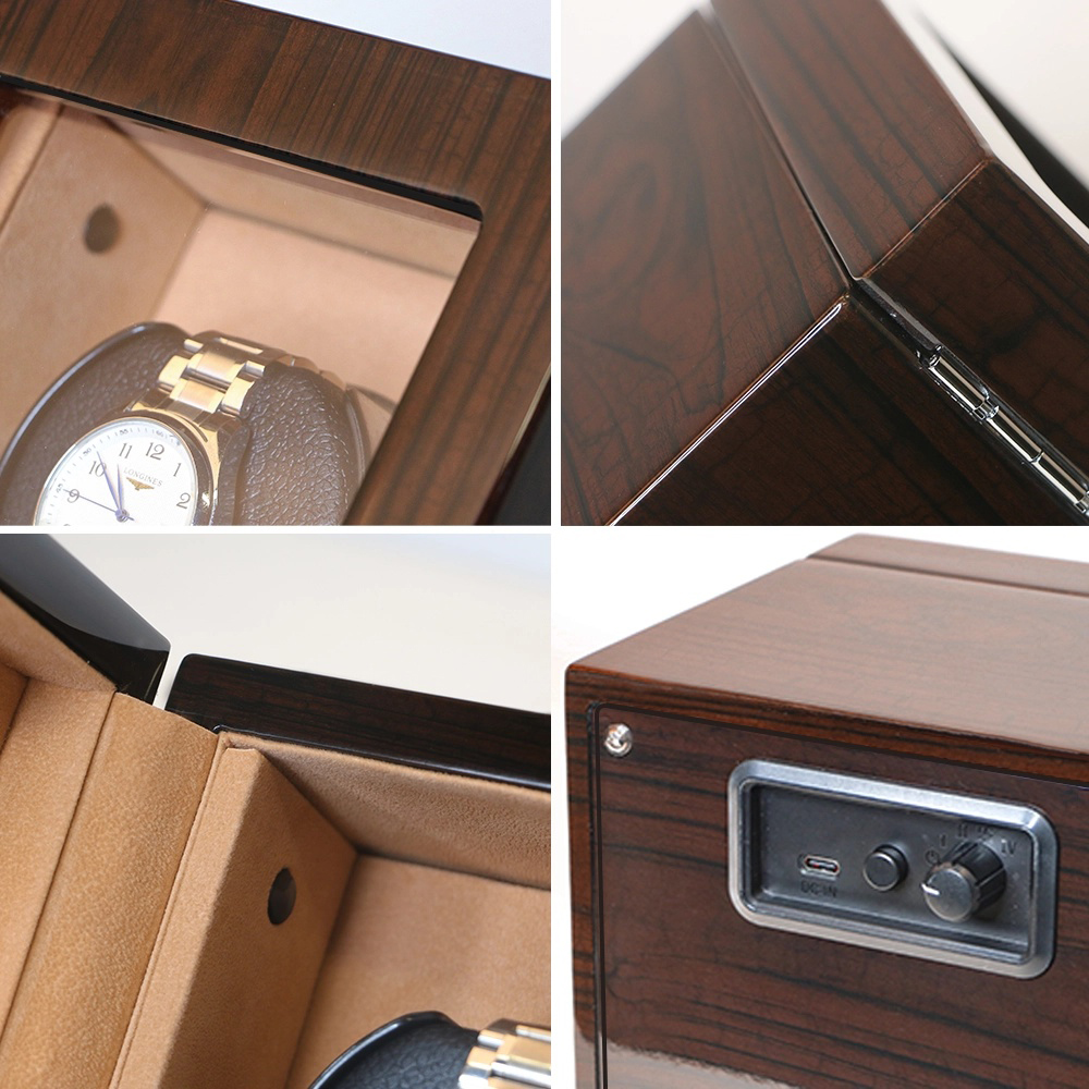 Watch Winder 9831-Wood Grain - Image 5