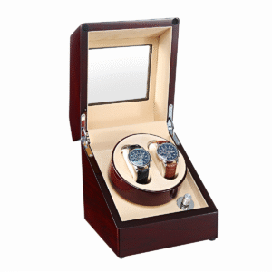 Luxury Automatic Watch Winder with Ultra-Quiet Motor | Modern Wood Case & Smart LCD Touch Control 2026