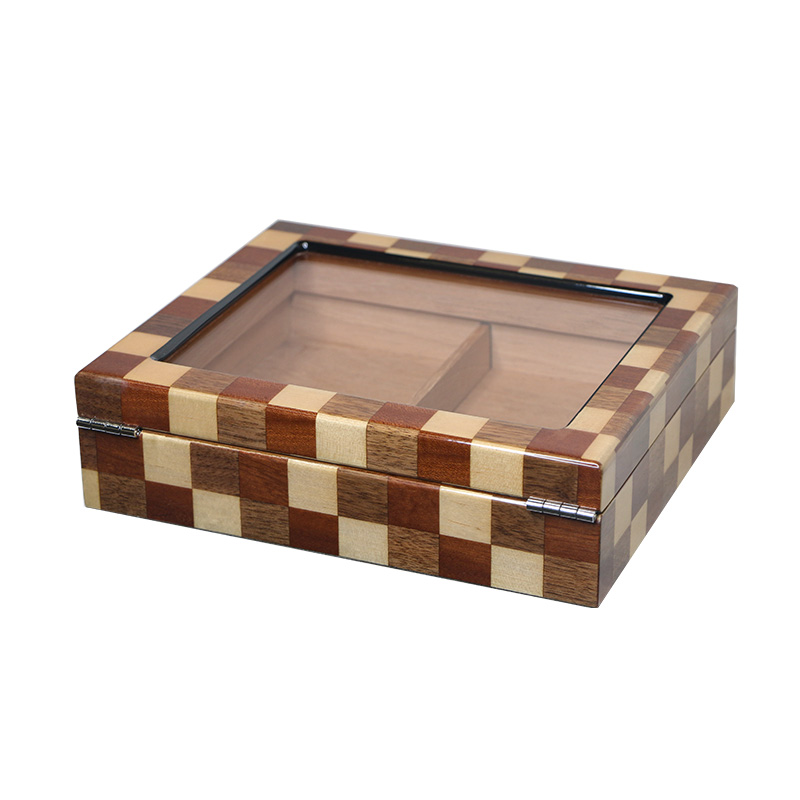 Glass window + Custom cigar box: How does this solid wood cigar box perfectly preserve your collection - Image 5