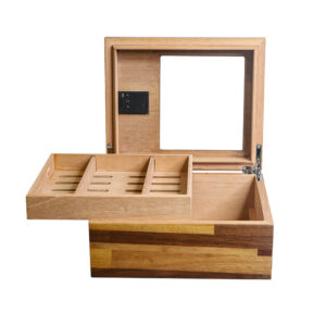 Smart Electronic Cigar Humidor Box | Remote Humidity & Temperature Monitor with Auto Control System 002
