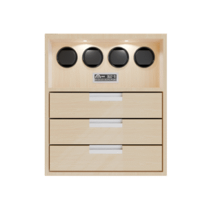 Embedded safe watch winder