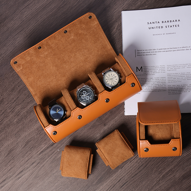 Single Watch Storage waterproof watch storage case for travel Single Watch Rolls TB-001 ...