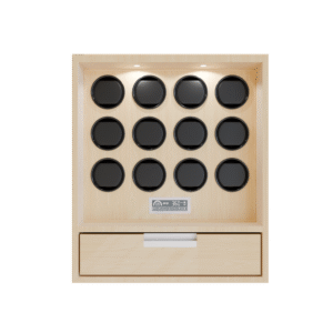 Custom12 Watch Winder Safe with Personalized Color (Waterproof & Flame-Retardant, Handmade Eco-Friendly Material)SB-565