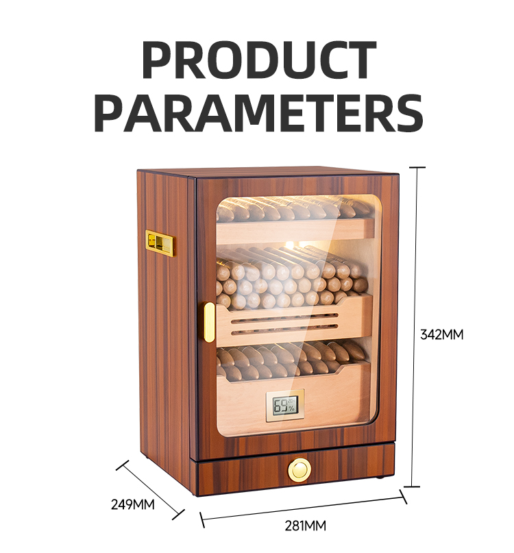 Professional cigar moisturizing cabinet| Intelligent control of constant temperature and humidity| Large capacity collection cigar cabinet | Twing-pak Cabinet Humidors-004 - Image 7