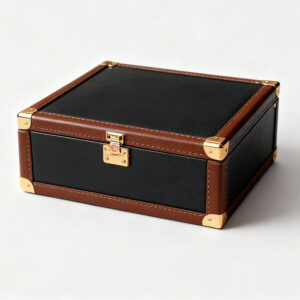 Twing-pak| Elegant Jewelry Box: Premium Storage for Rings, Necklaces & Earrings JB-4601
