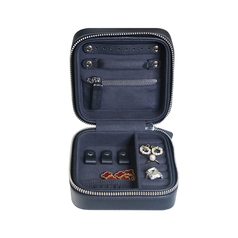 Multifunctional exquisite zipper jewelry box Twing JR003 - Image 5