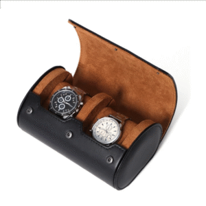 Watch Storage Box PU Portable Watch Box II: The Ultimate Travel Companion for Watch Enthusiasts - Premium Watch Roll for Secure and Stylish Storage TB-002