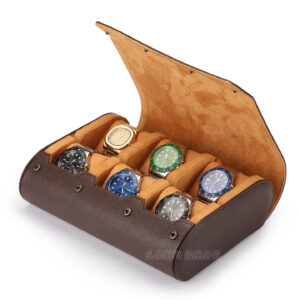 Perfect for Watch Lovers On-the-Move Watch Rolls PU Watch Roll-Perfect for Watch Lovers On-the-Move Watch Rolls TB-006