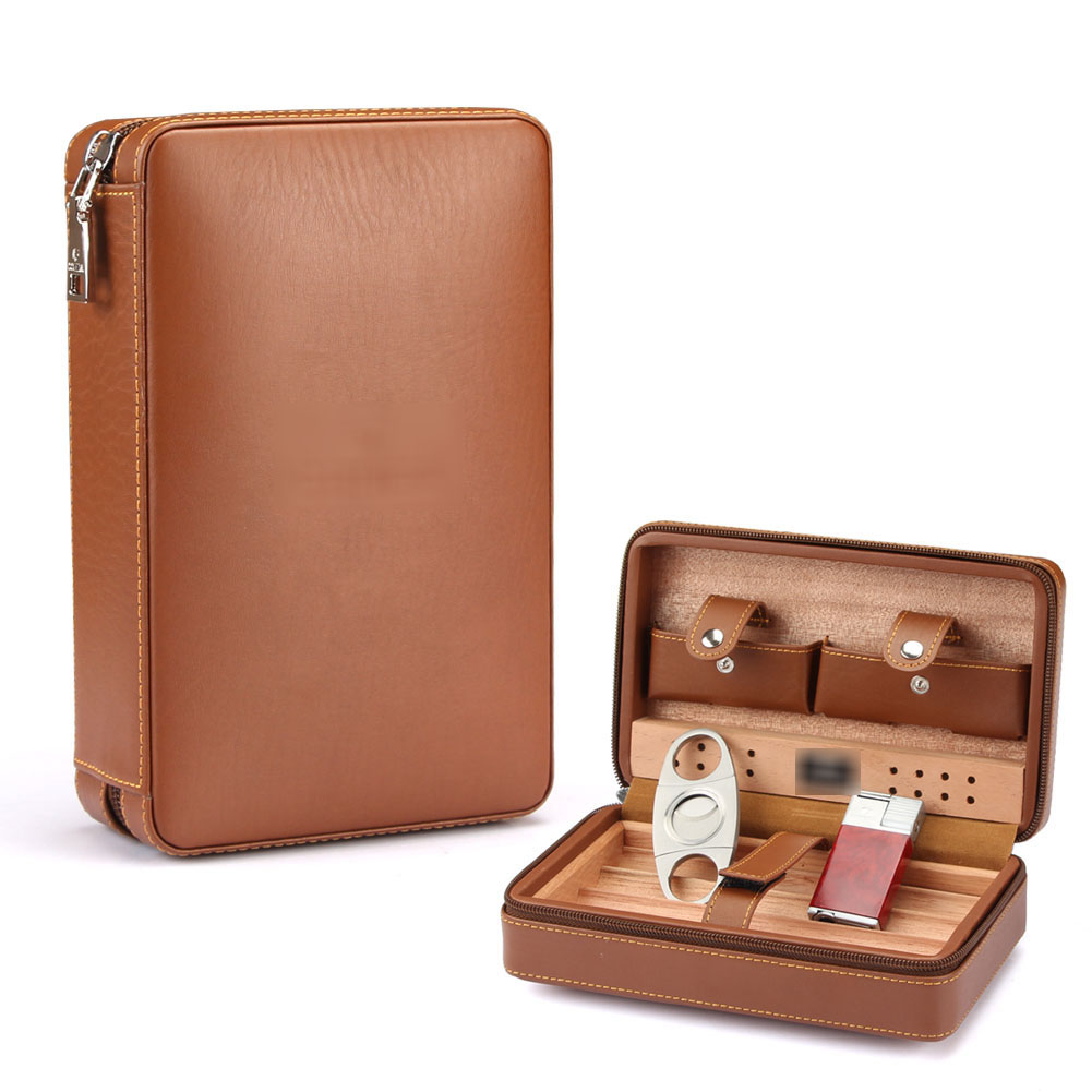Portable travel cigar| Constant humidity and shockproof design| Travel Humidor| Twing-pak Travel Humidors 007 - Image 7