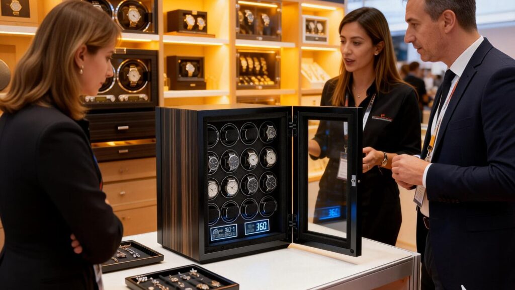 Collector’s Choice 20 Smart Watch Winder – Anti-Magnetic and Moisture-Resistant, Supports Complex Function Watches插图11