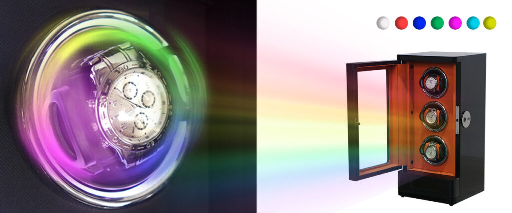 3-Position Automatic Mechanical Watch Winder Box – Silent Motor Anti-Stop Display Box 1012 | Essential for Professional Watch Collectors插图11