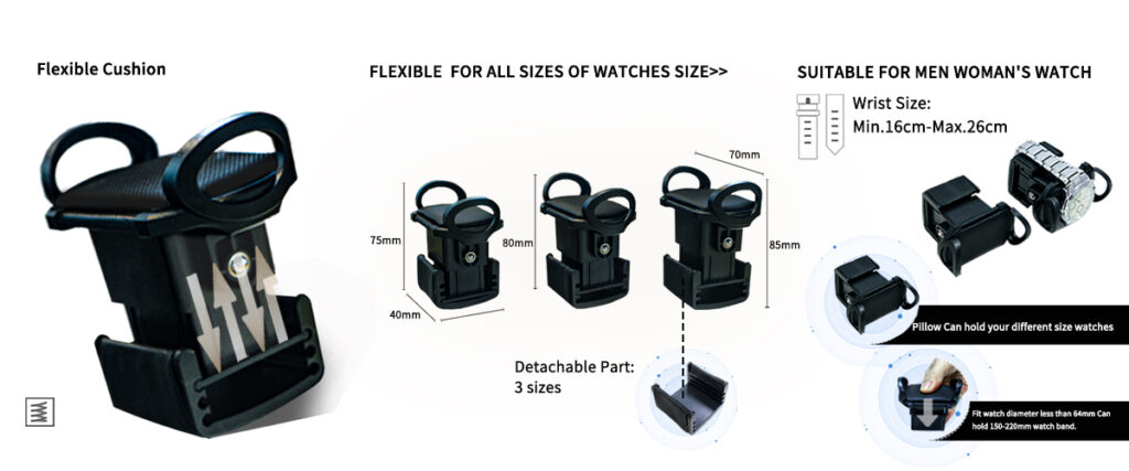 3-Position Automatic Mechanical Watch Winder Box – Silent Motor Anti-Stop Display Box 1012 | Essential for Professional Watch Collectors插图12