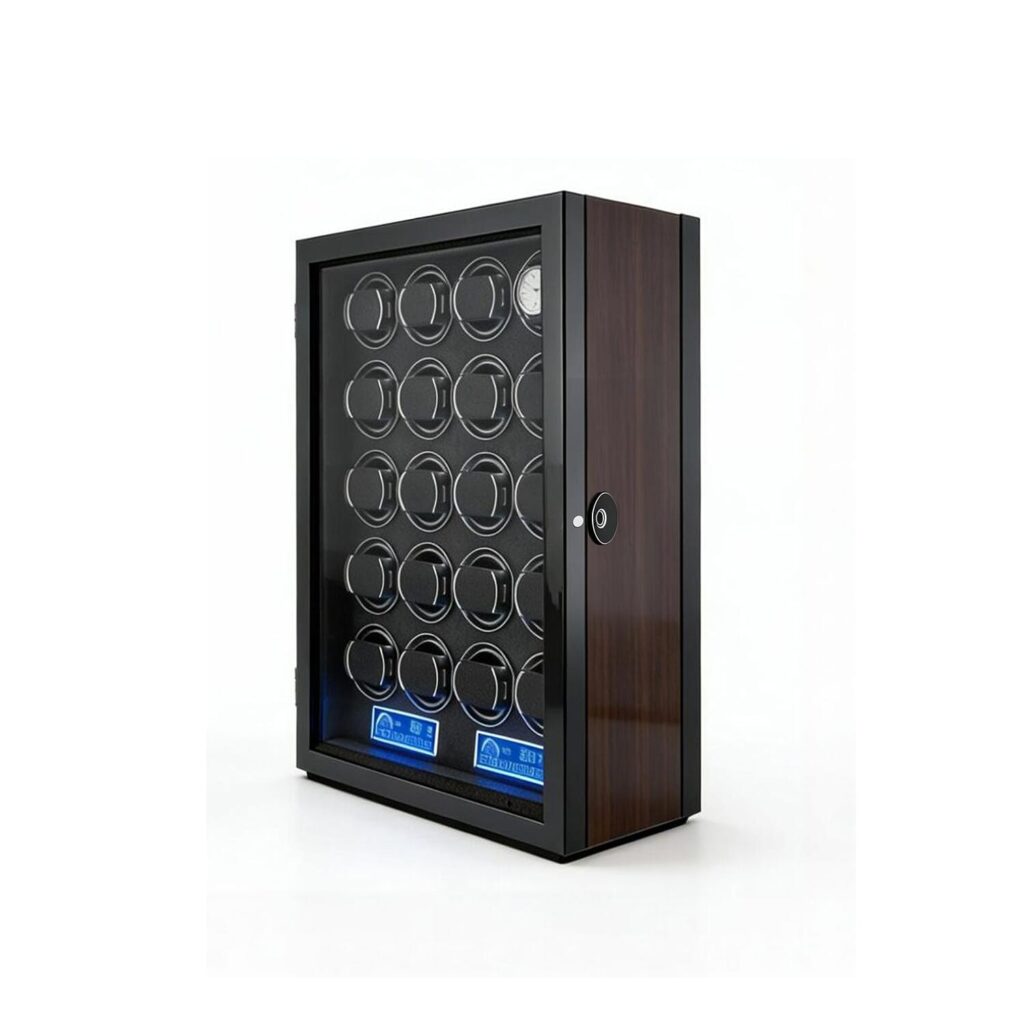 Collector’s Choice 20 Smart Watch Winder – Anti-Magnetic and Moisture-Resistant, Supports Complex Function Watches插图3