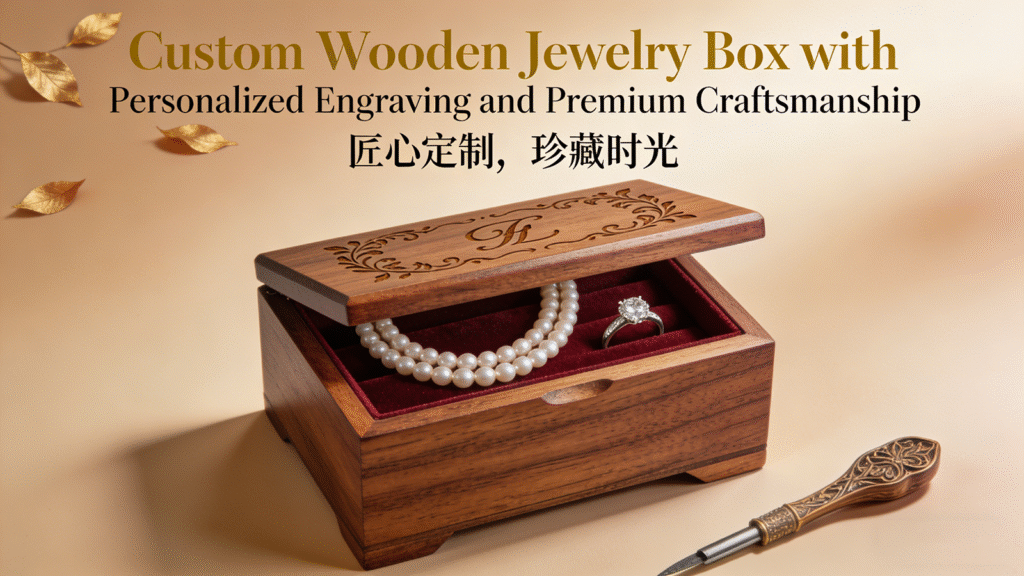 Custom Wooden Jewelry Box 