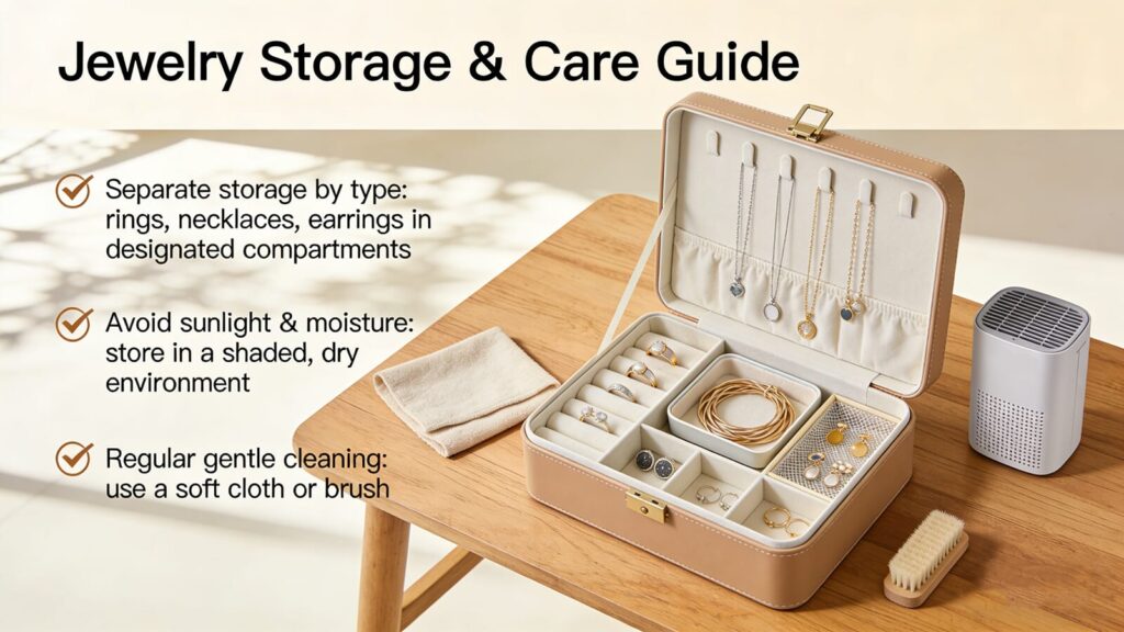 Guide Jewelry Storage Care