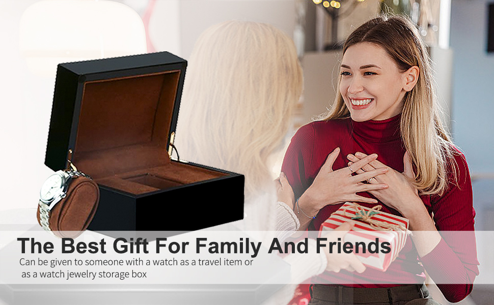 TEEMING Single Watch Box | Luxury Storage for Your Precious Timepiece WB-3082插图2