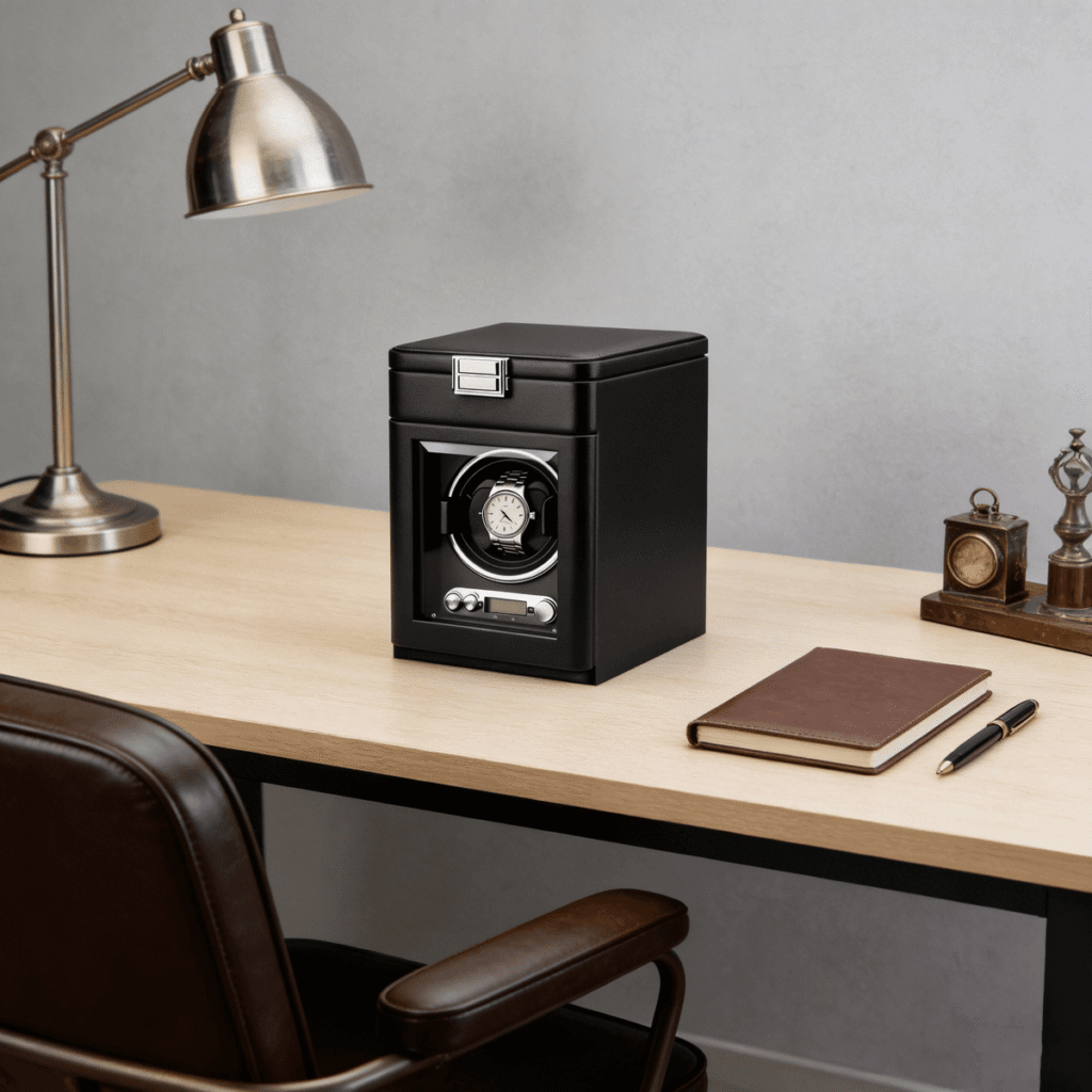 Luxury Automatic Watch Winder: Crafted with Precision to Safeguard Your Wristwatch 9301插图1