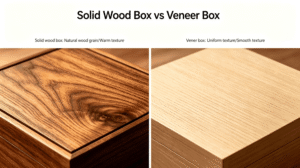 Solid Wood Box vs Veneer Box