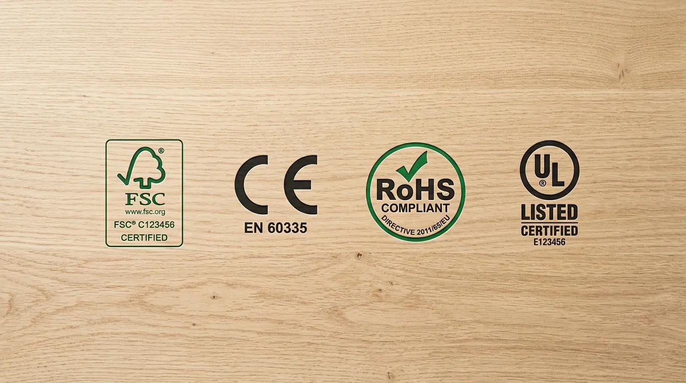 Overseas clients customized wooden box packaging for export, and we helped them secure all the necessary environmental certifications.插图1 Wooden box packaging environmental certification