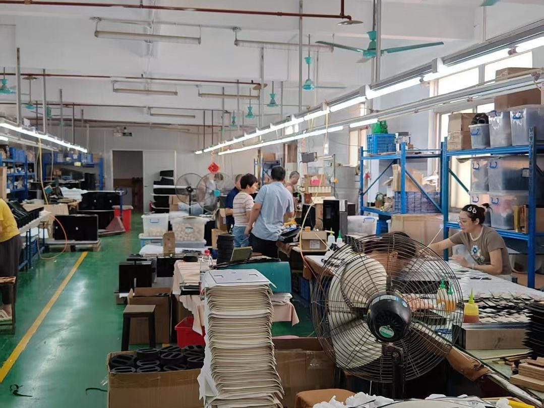 Which Are the Top 10 Watch Winder Factories in China? A 2026 B2B Sourcing Guide 5 Watch winder factory floor overview at a Guangzhou OEM manufacturer with assembly lines and QC stations